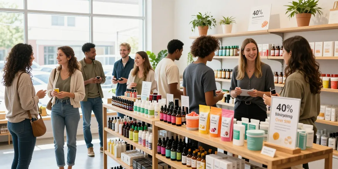 Shop organic CBD products now for wellness at CBDNorth's vibrant boutique.