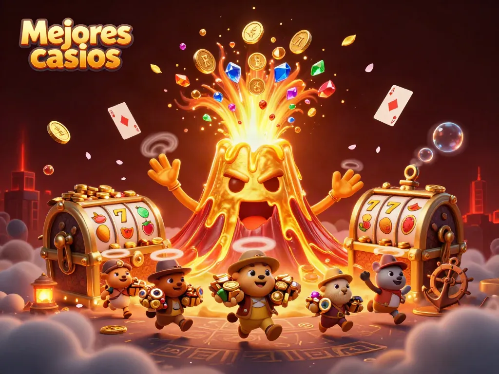 Juega en los mejores casinos, explorando tesoros y tragamonedas con 3D dinámico.