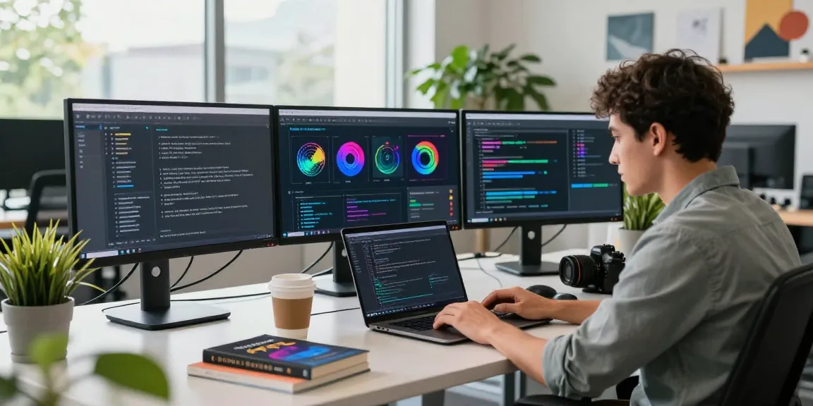 Koboldai in an engaging tech development workspace showcasing AI interactions.