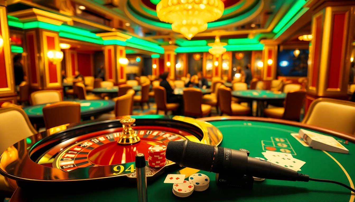 Experience high-stakes gaming strategies with MV88 microphone and casino elements.