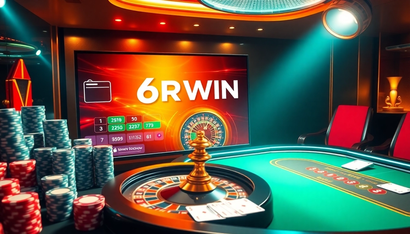 Get ready to win big with 6RWIN at an elegant online gambling casino