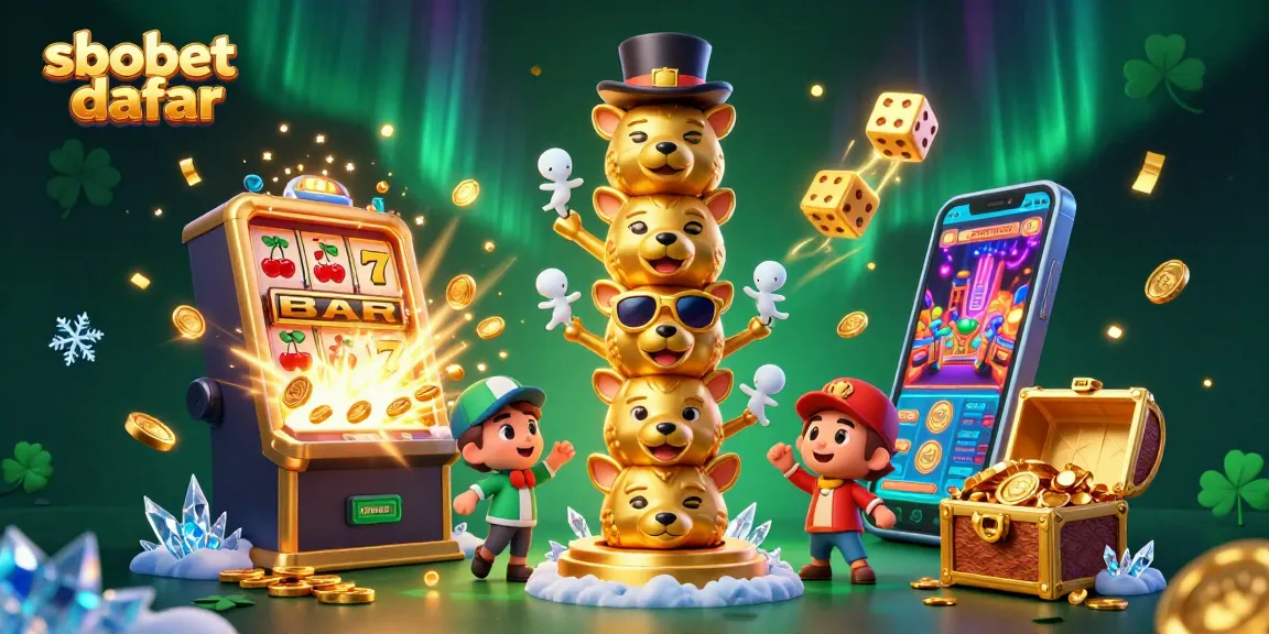 Experience sbobet daftar with vibrant casino gaming elements and dynamic slot action.