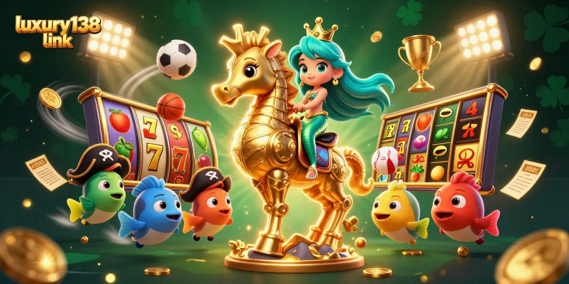 Experience the excitement of winning at luxury138 link with colorful casino characters and dynamic game elements.