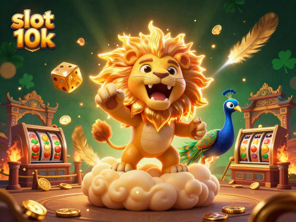 Engage with the exciting slot 10k experience amid a vibrant casino scene full of treasures.