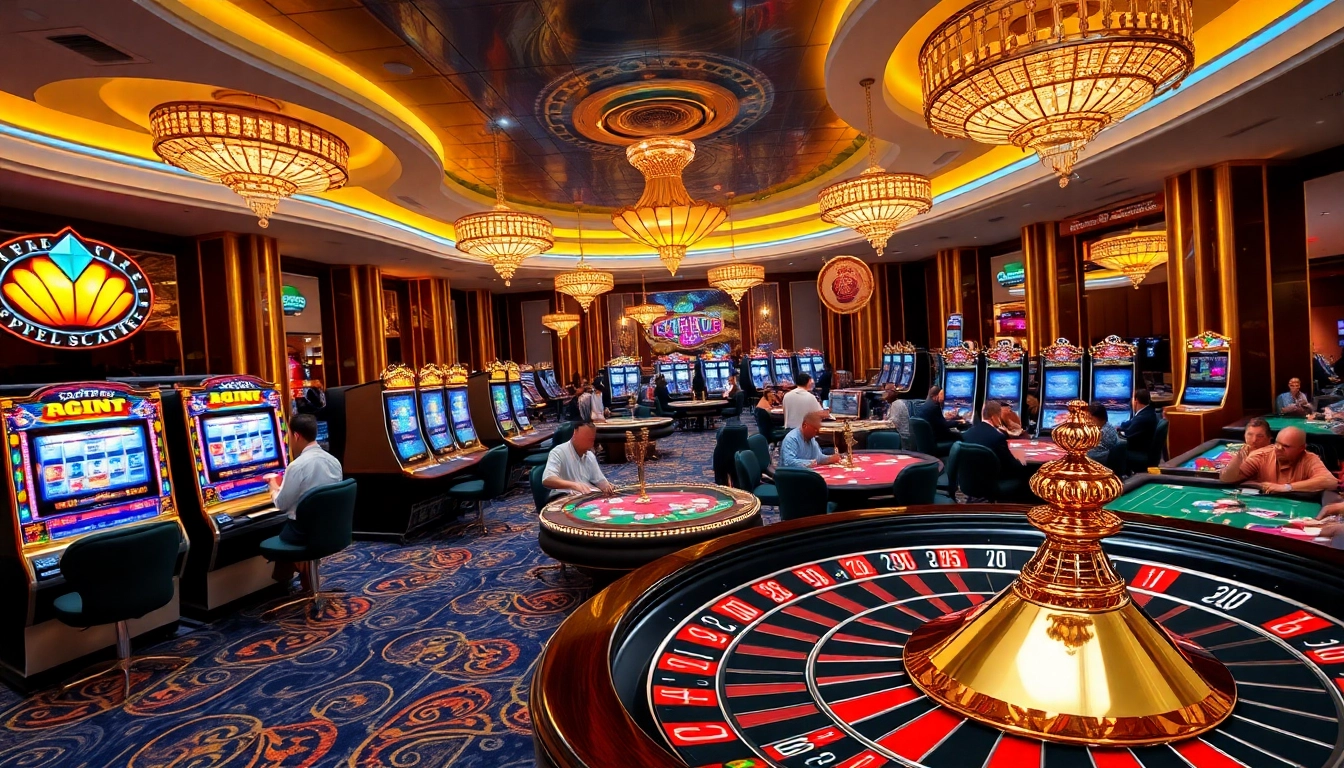 Experience the excitement of online gambling at 99win with vibrant casino visuals.