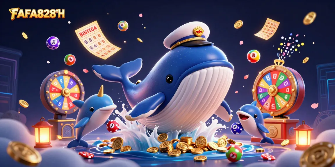 Experience vibrant gaming with FAFA828TH, featuring lively characters and exciting casino elements.