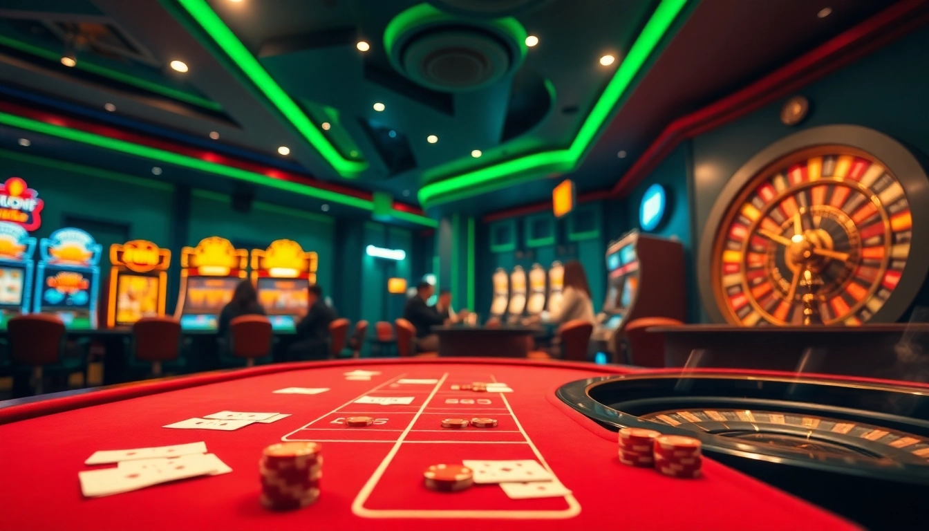 Experience the excitement of win55 as players engage with vibrant casino games and thrilling slot machines.