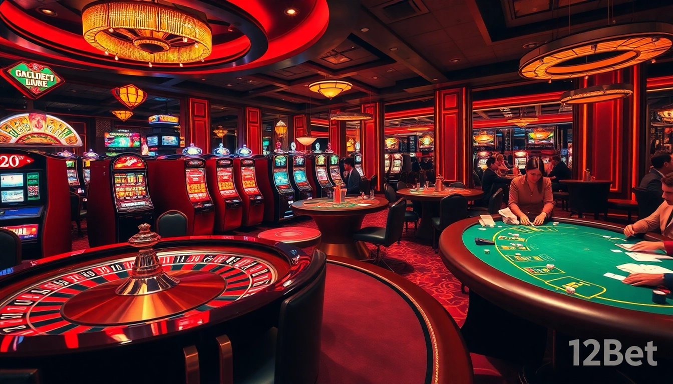 Engage with link 12bet while experiencing exhilarating moments at a professional casino.