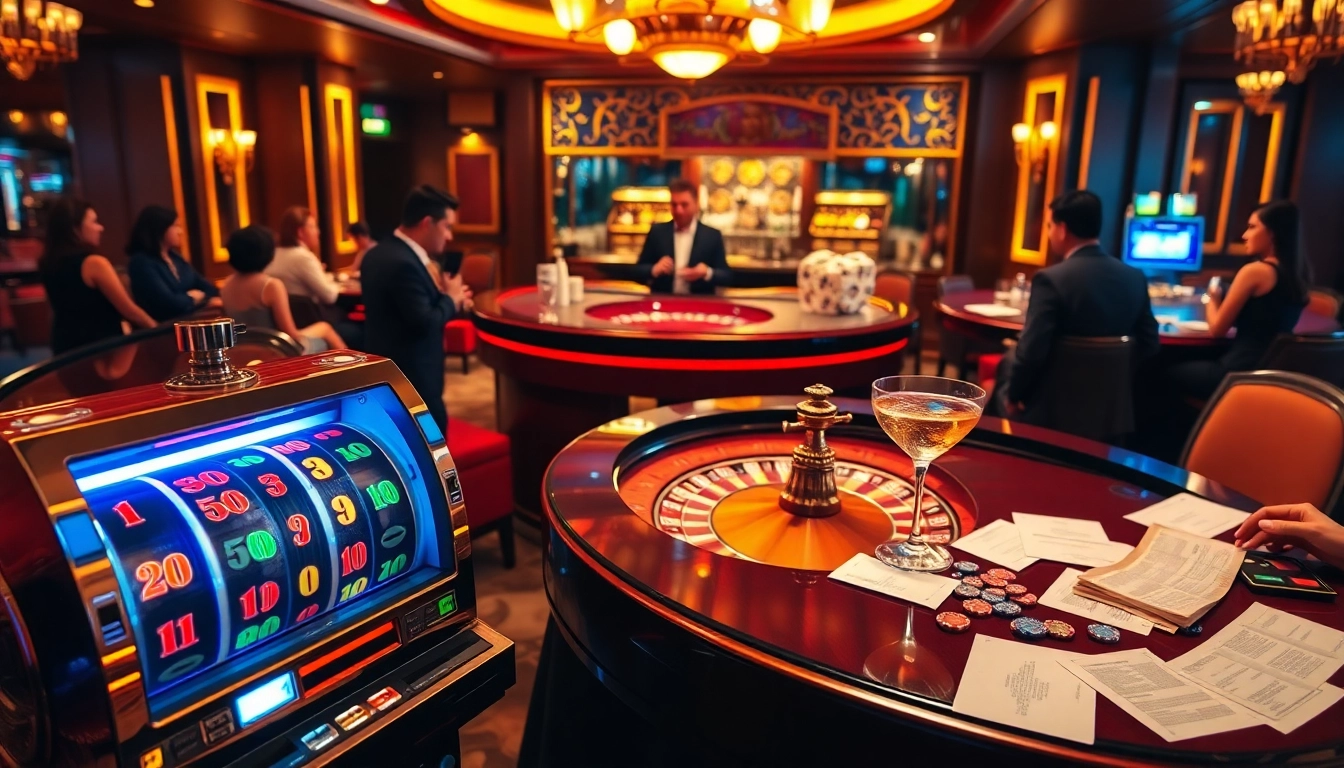 Experience the thrill of winning at the luxurious casino featured on https://rr88co.net/ with vibrant gaming tables and cocktails.